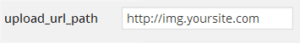 Upload URL Path