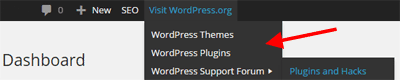 Add Custom WordPress Dropdown admin menu